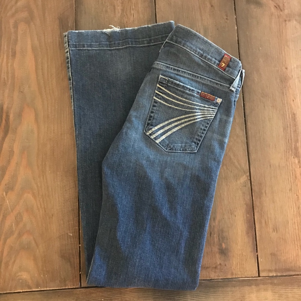Seven 7 For All Mankind DOJO Boot Cut Jeans